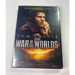 War of the Worlds DVD 2005 Tom Cruise Factory Sealed New